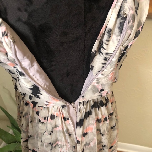 BCBGeneration One Shoulder Confetti Twist Dress 4 - Picture 3 of 6